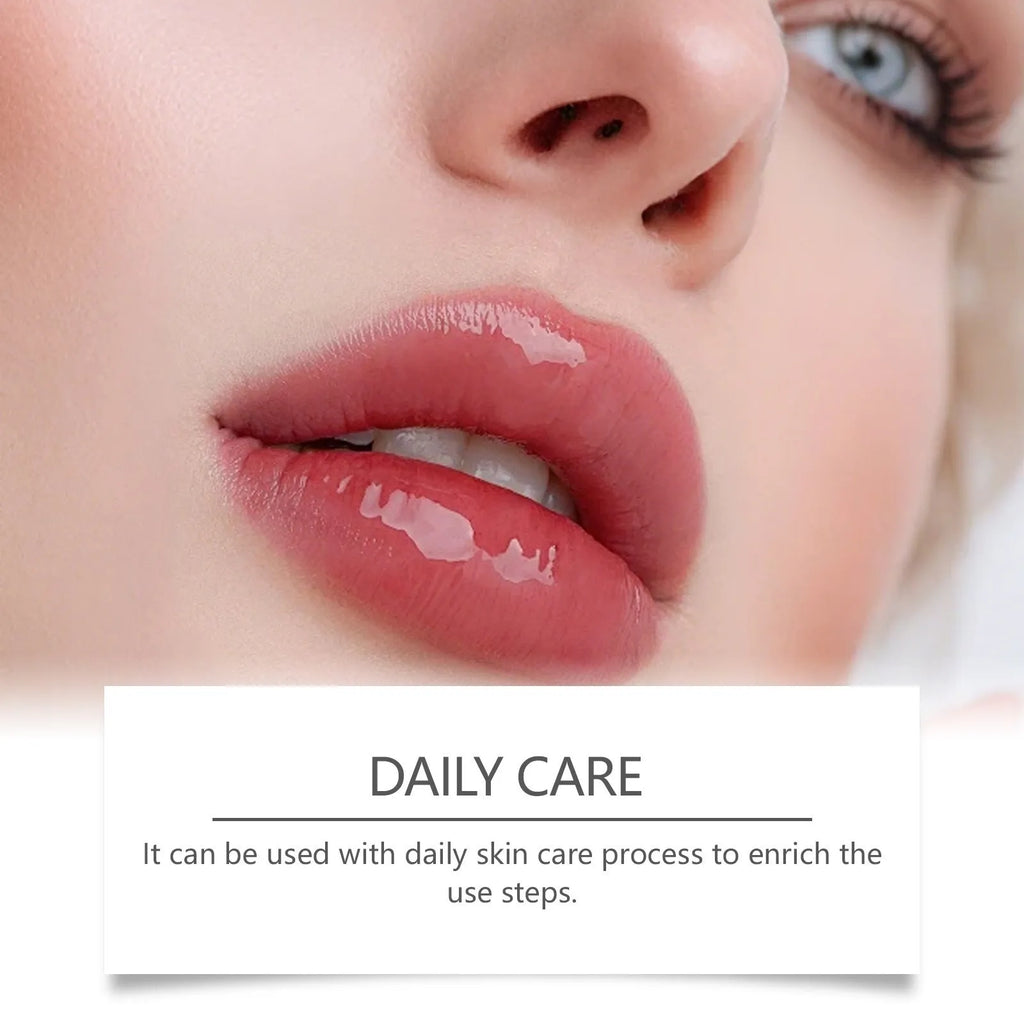 Silicone lip nursing adhesive bandage measuring 8cm by 12cm for dry cracked lip treatment