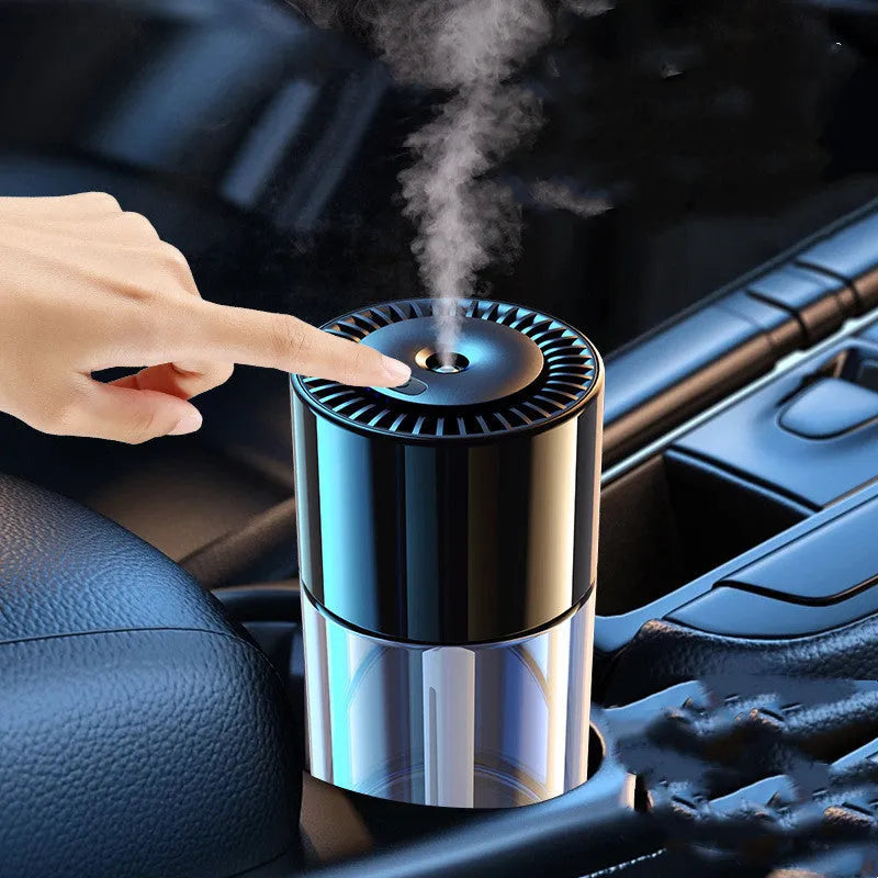 AI intelligent spray perfume humidifier with glass perfume seat USB plug-in aroma diffuser