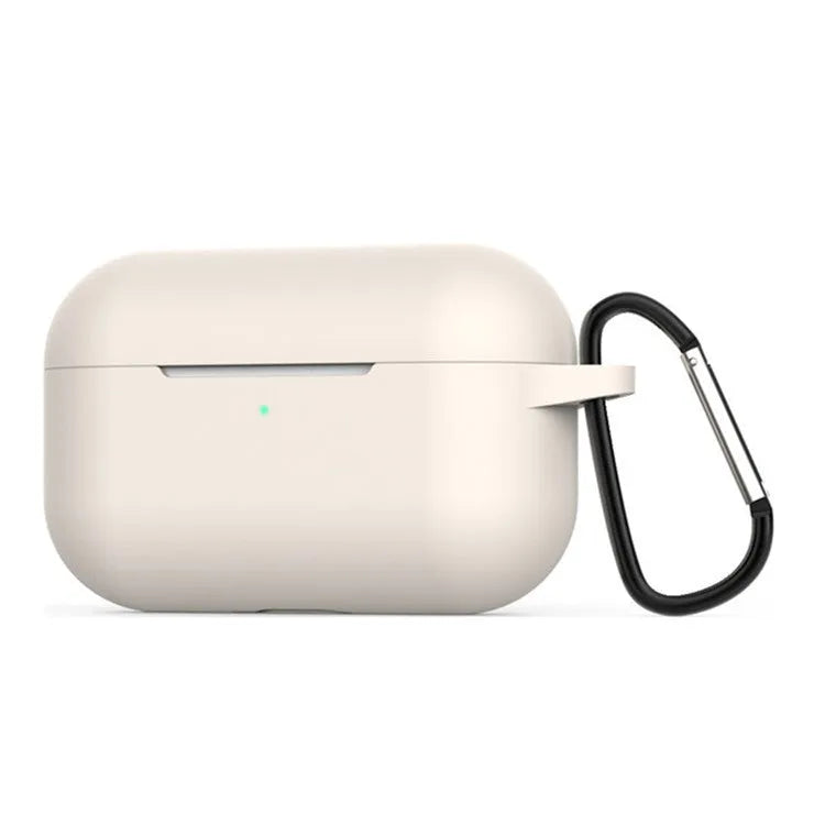 AirPods Pro silicone protective cover in multiple colours showing buckle-detailed and solid options