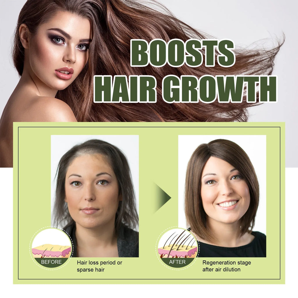 60ml anti-hair fall repair hair oil bottle for dry, damaged hair tails and split ends