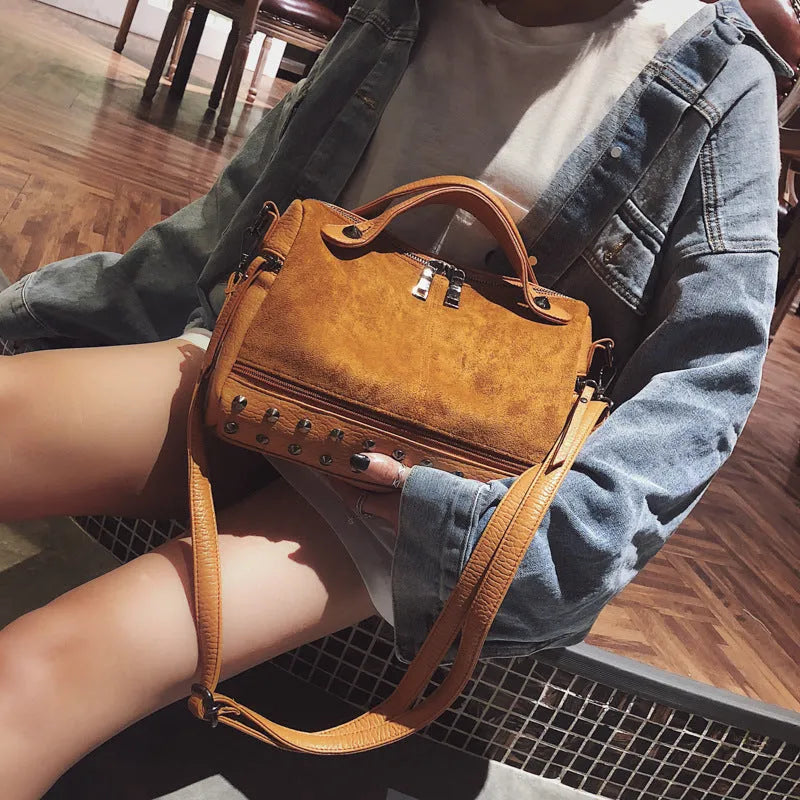Soft PU large tote shoulder bag for women in black, brown, or grey colour.