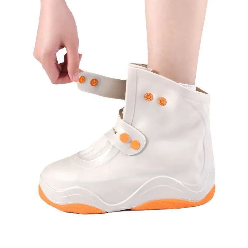 Silicone waterproof shoe cover non-slip wear-resistant unisex rain boots