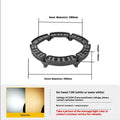 LED tree lamp with aluminium shell, IP65 outdoor rating, 22 x 7.5cm, five heads or six heads