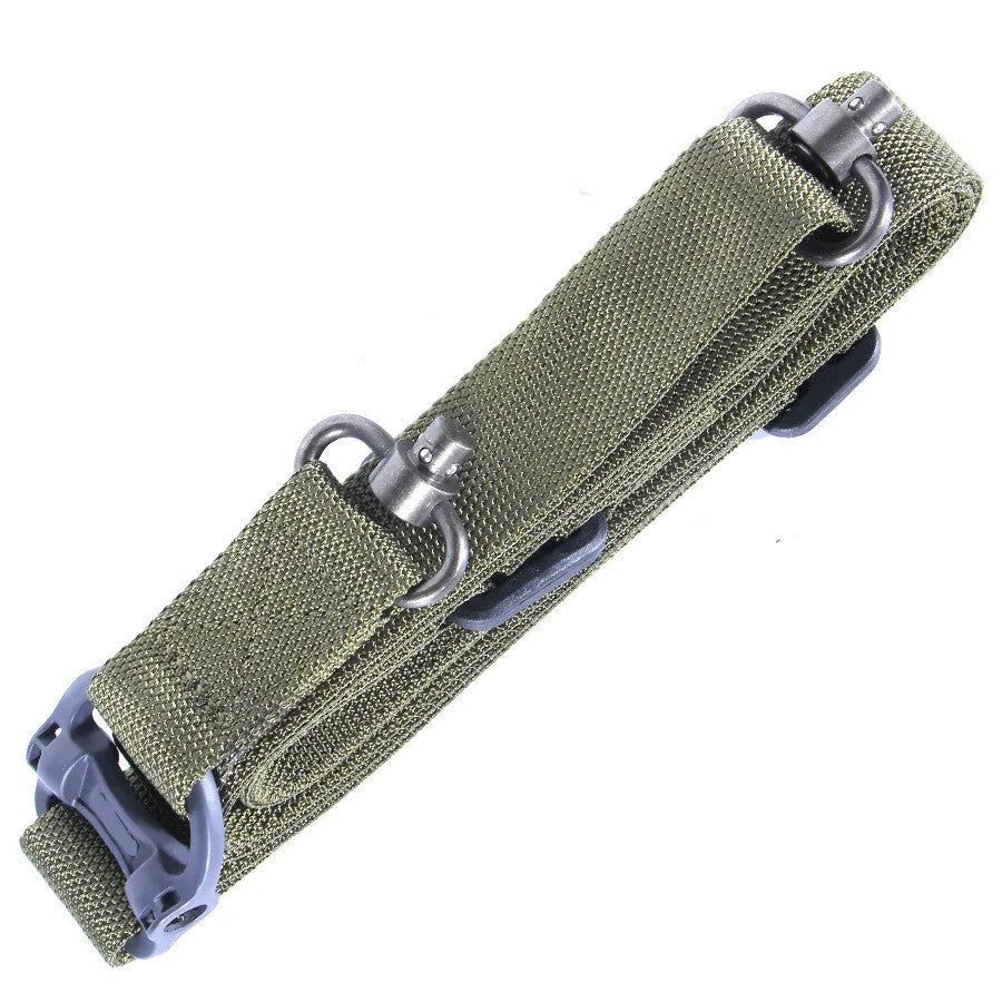 MS4 tactical nylon multifunctional task strap rope extended to show length