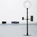 Mobile phone live broadcast desktop multi-camera stand with alloy frame and LP-4p style