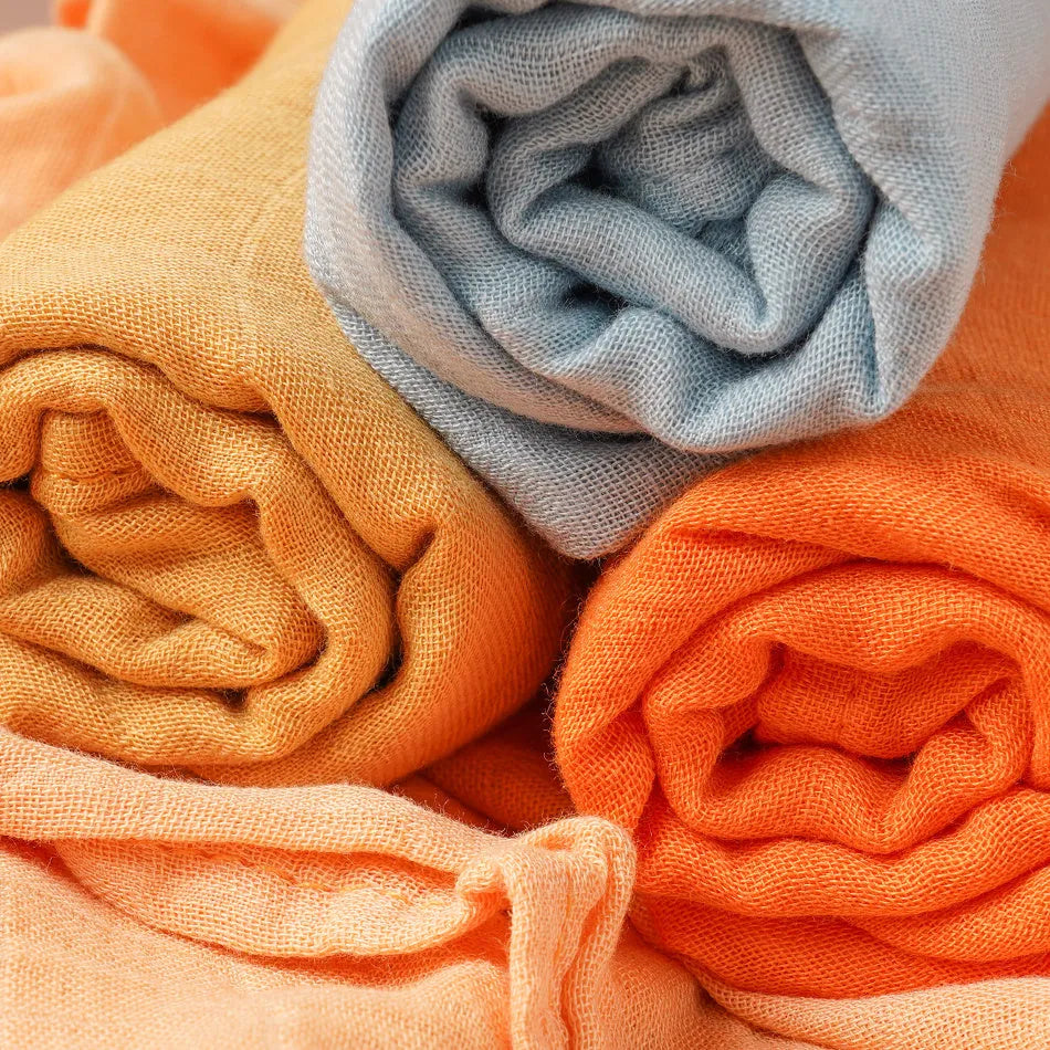 Cotton blend bamboo fibre gauze saliva towel baby bib waterproof anti-dirty neutral unisex style MB01