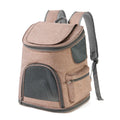 New dog backpack in Oxford cloth with pet inside, breathable design, four colour options available