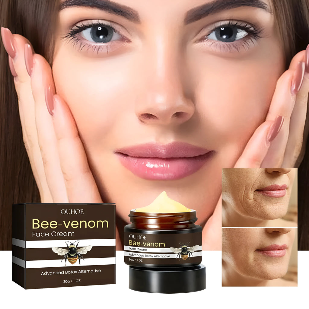 OUHOE Bee Firming Cream 30g hydrating nourishing face cream pot