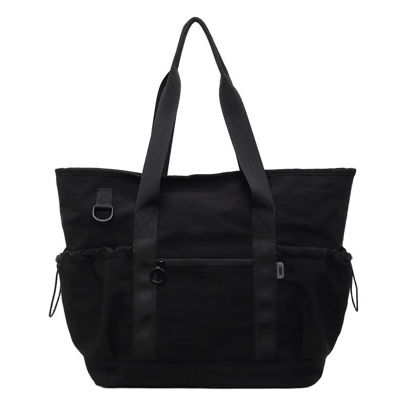 Women's lightweight travel bag in Oxford cloth for yoga and fitness with 36-55L capacity