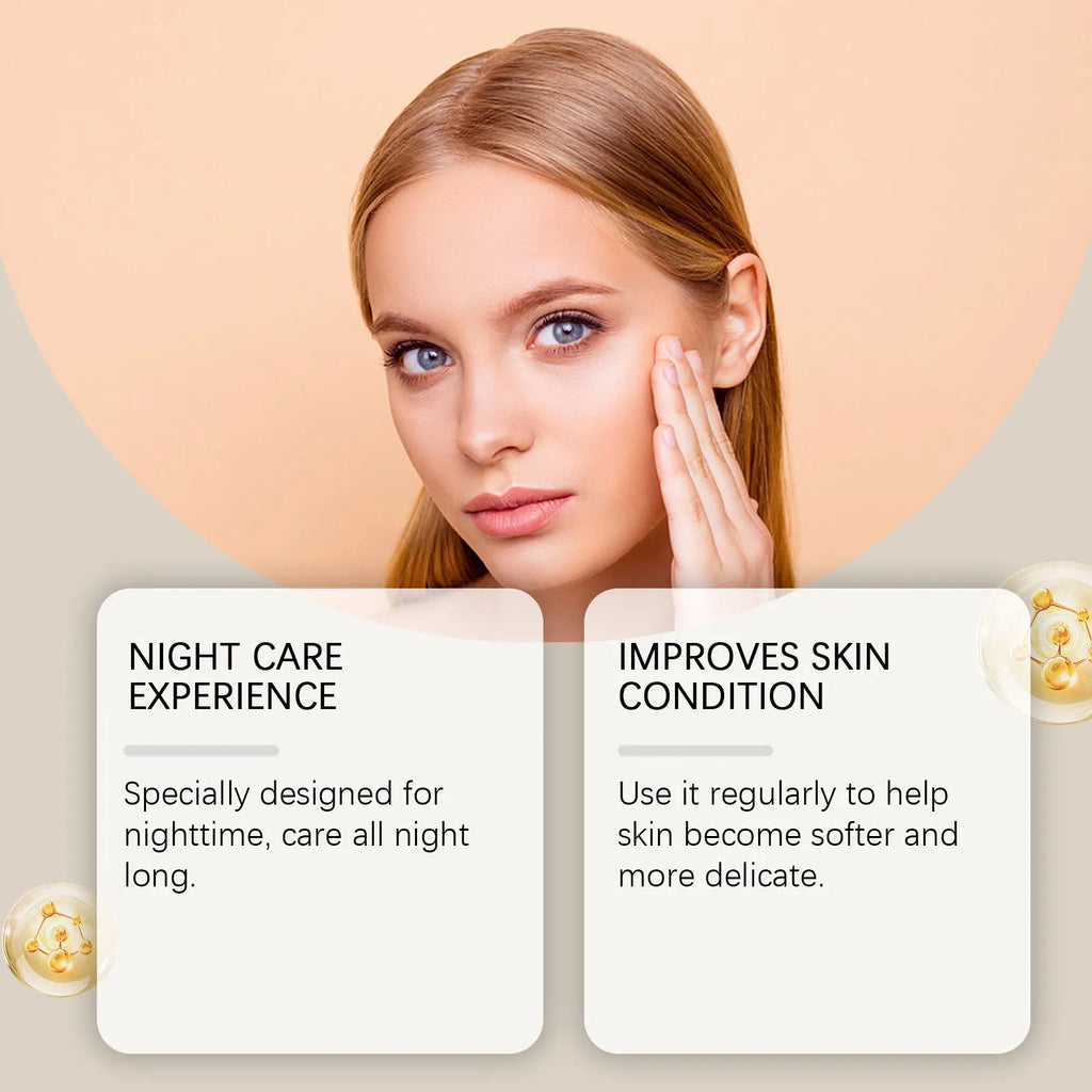 30g moisturising facial mask tube with skin lightening properties measuring 5.1cm by 3.9cm