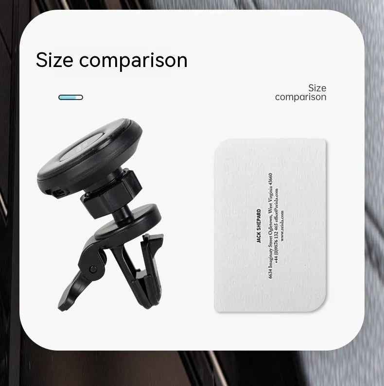 Vacuum adsorption on-board bracket for Tesla, 3 in 1 design with display clip for 4.5-6.5 inch phones