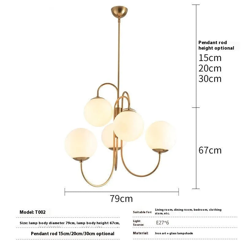 Modern Iron Droplight Pendant Light Creative Living Room Restaurant Ceiling Light Warm Light 220V Black Finish 790x680mm Fixture Hanging Lamp