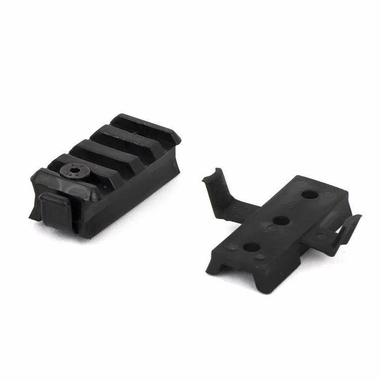 PA nylon 20mm guide rail slider accessory for 2000 series tactical helmets in black colour