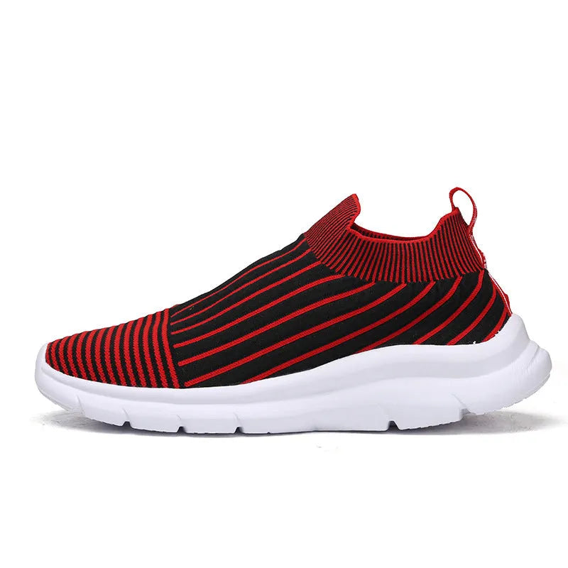 Men's breathable high-top jogging sneakers with artificial PU upper, lace-up closure, and colour-matched design for sports casual wear