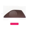 BMW 5 Series door speaker cover replacement part in ABS PC material, showing grille detail.