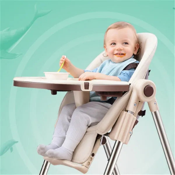 Toddler baby chair with stable anti-fall base in blue colour option for children aged 24 months plus