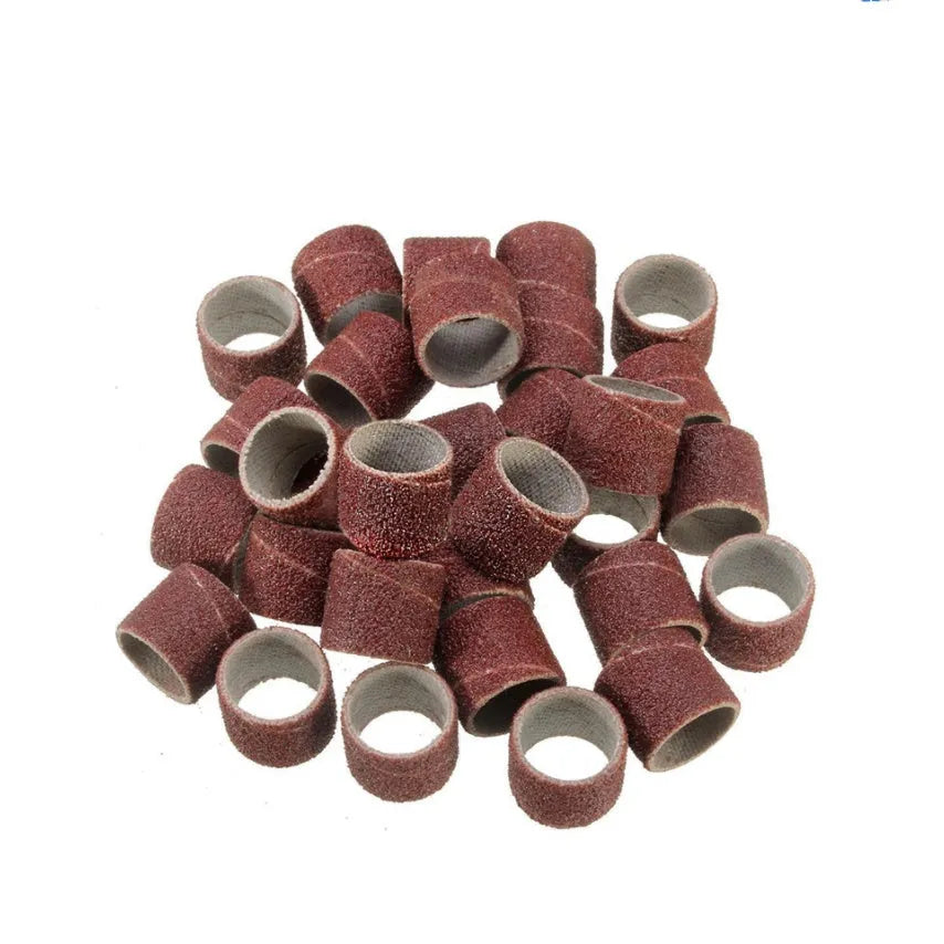 Electric grinder accessories combo set with 150 pieces including steel, copper, sand and diamond wool components