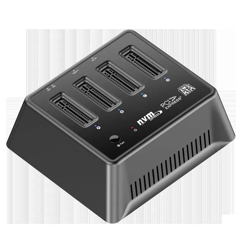 Aluminium alloy M2 Dual Protocol SSD enclosure in K30174P2 colour, showing 90mm length