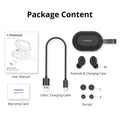 Tronsmart Spunky Beat wireless Bluetooth in-ear headphones with touch controls.