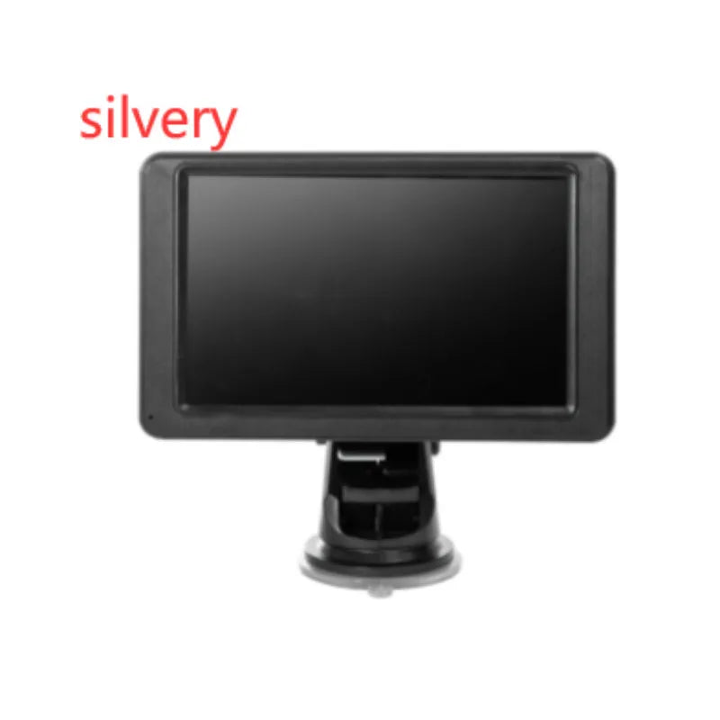 7-inch vehicle-mounted MP5 player with LCD screen and mounting bracket
