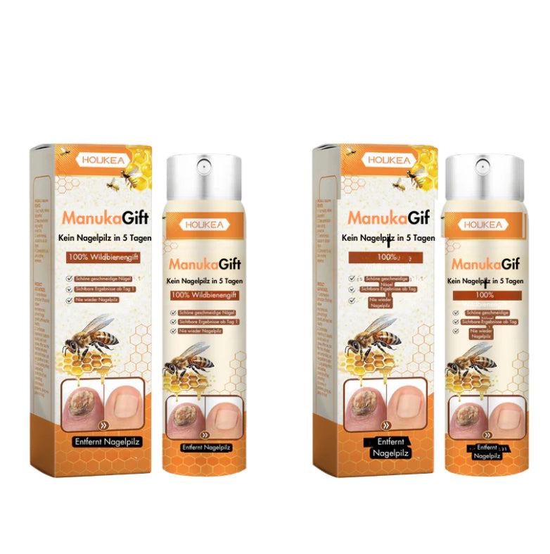 Bee Venom Nail Care Spray for Grey Nails & Foot Odour | Hand & Foot Care 20ml