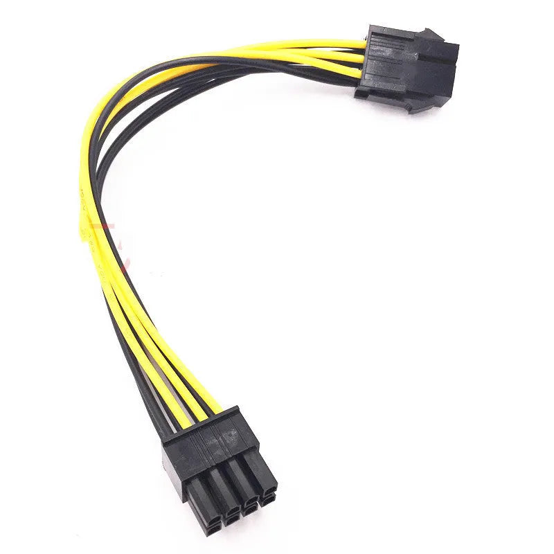 6-pin to 8-pin graphics card power extension cable measuring 20cm in length.