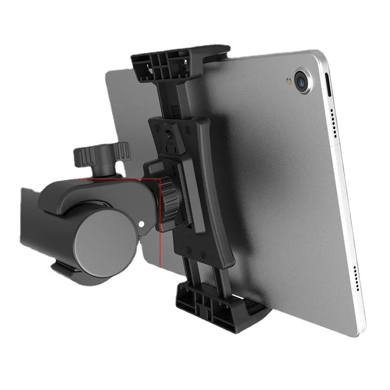 Black ABS universal bicycle handlebar spinning bracket for mobile phones and tablets