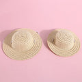 Handmade adjustable bowknot paper hat for dogs and cats in cartoon style