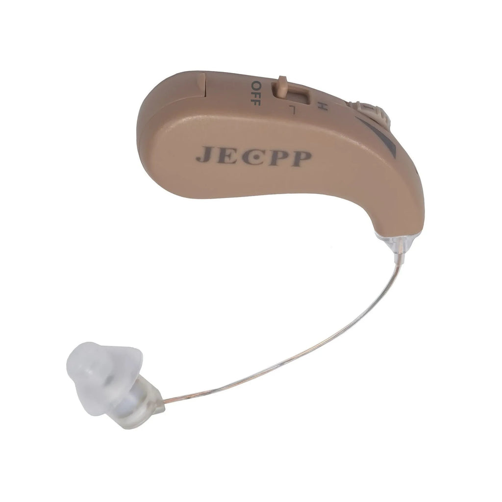 KXW210 UV Sterilization Hearing Aid Headset in skin colour with ear hook design and USB 3.0 interface