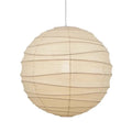 Japanese-style rice paper ball chandelier pendant light in 30cm, 45cm or 55cm diameter sizes