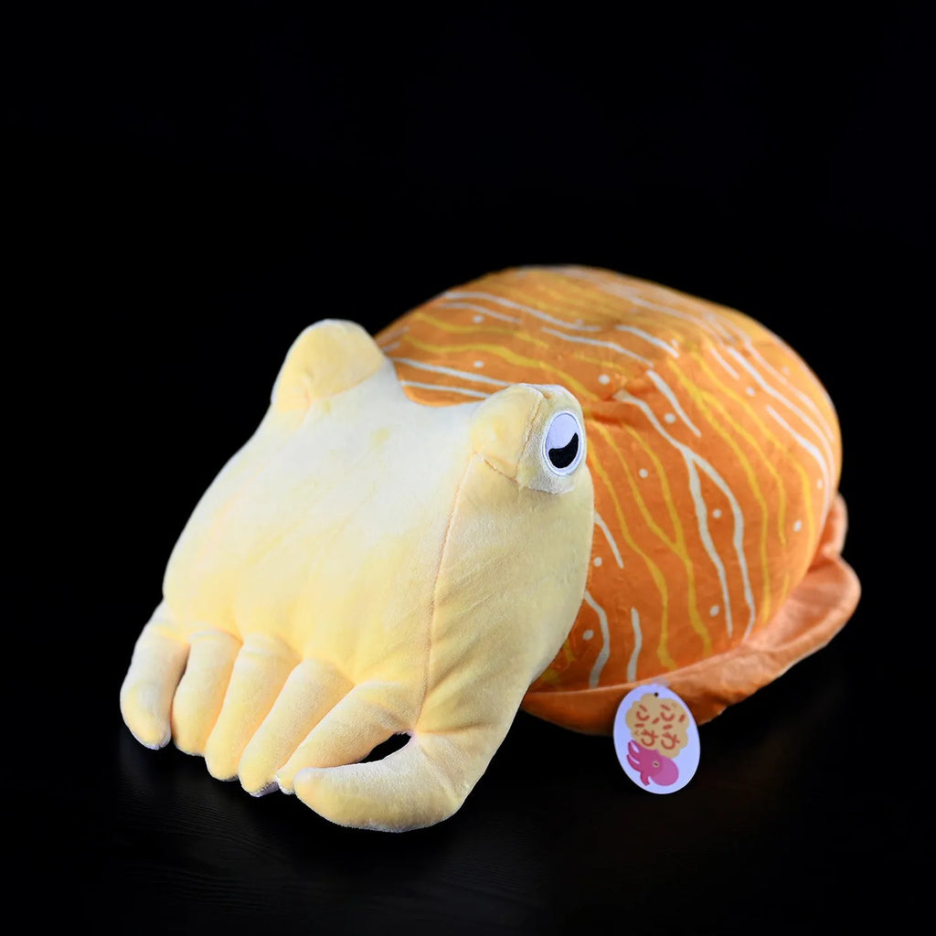 Cute ink fish pillow doll soft velvet plush toy 42cm height from tentacle to tail