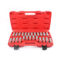 25-piece car terminal removal tool set in protective storage case for auto repair