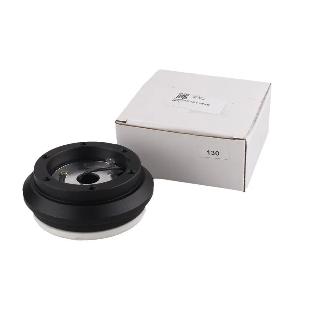 Black steering wheel base fitting for Honda Civic EG110H and EK130H automotive modification