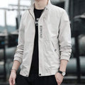 Men's stand collar casual coat in polyester fabric available in multiple colours