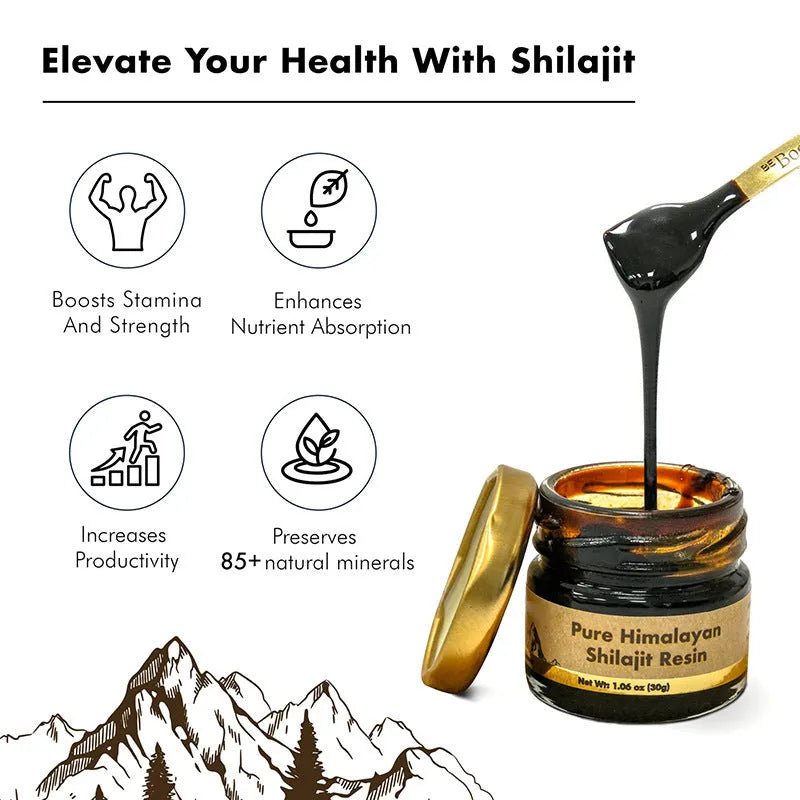 Xilaizhi Cream Shilajit Resin Natural Organic Supplement Bitter or Sweet Taste 30g 50g Jar Potent Mineral Nutrient Resin for Vitality and Energy Support