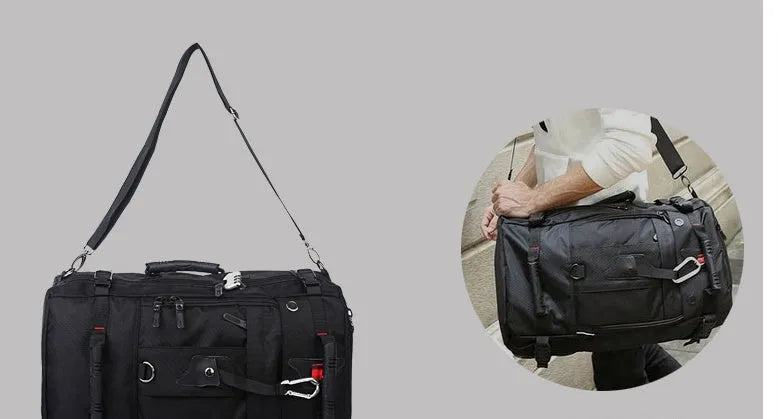 New double shoulder backpack Oxford cloth outdoor hiking large capacity 40L 50L