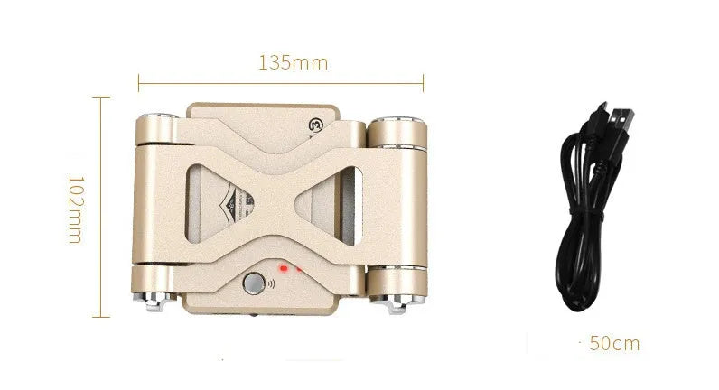 Gamesir X1 Eats the Throne mobile game controller adapter in gold or silvery finish