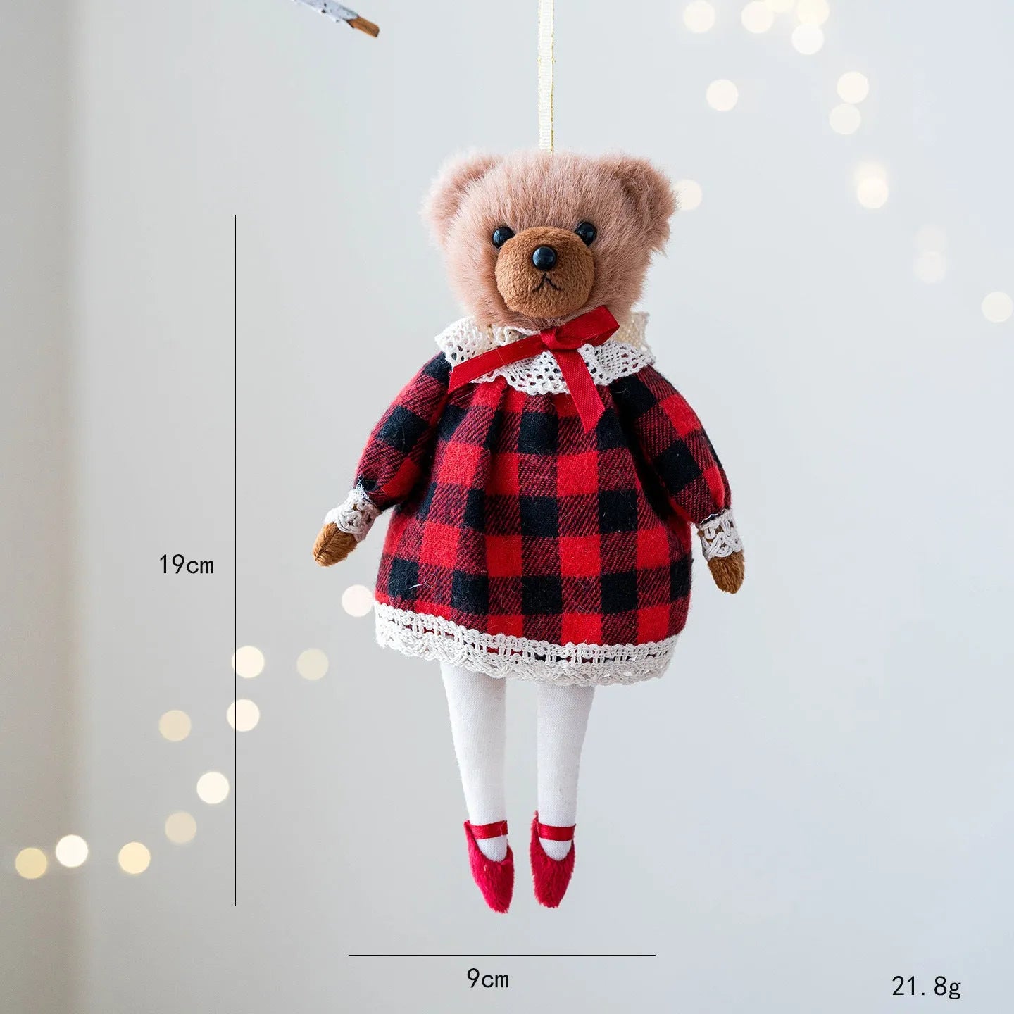 Cartoon cloth plush bear couple set showing Gentleman Bear and Princess Bear designs