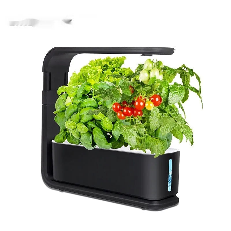 Household supplementary light sunlight plant growth lamp with 60 LED beads in black PVC shell