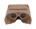Photo colour cardboard VR glasses for smartphones on a 153mm x 83mm headset.