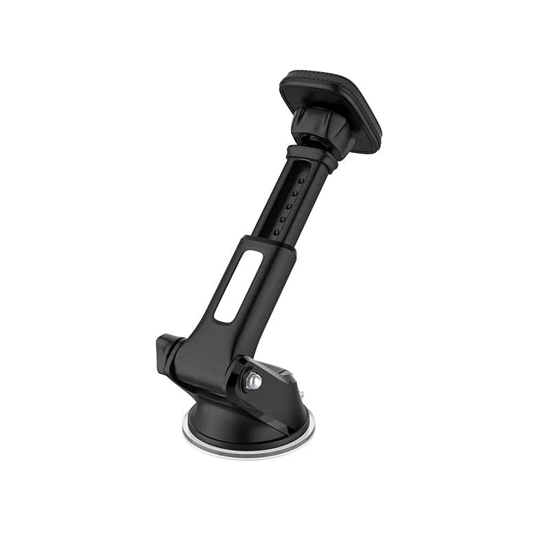 Dashboard stretch rod on-board bracket in black and red, 170x65x95mm, with silicone pads and magnet