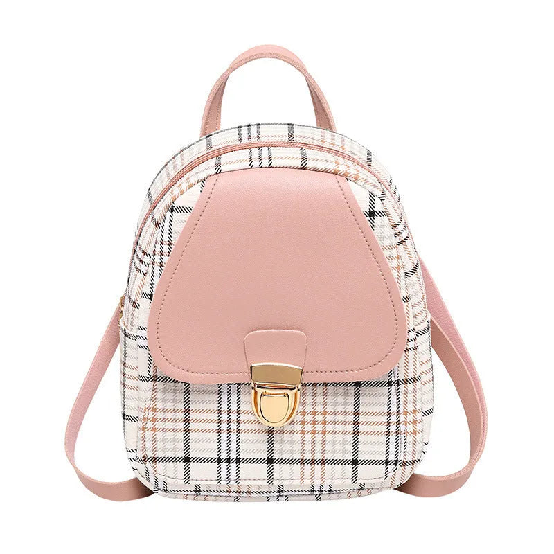 A diagonal one shoulder phone bag made from PU leather in a choice of five colours.