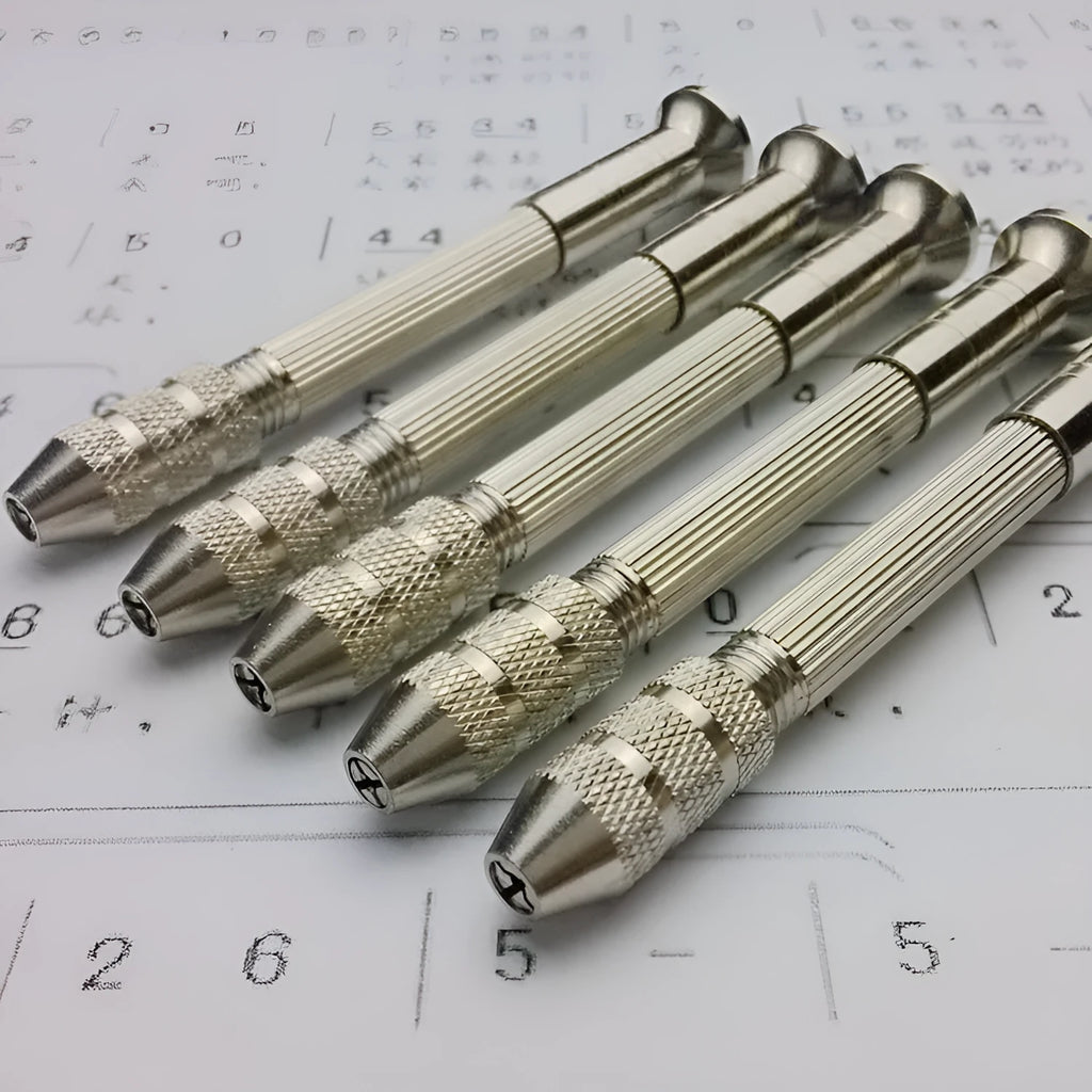 Hand twist drill 93mm with 4 bits and 2 clips for Wenwan repair and craft drilling