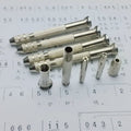 Hand twist drill 93mm with 4 bits and 2 clips for Wenwan repair and craft drilling