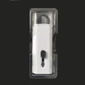 Multifunctional cleaning pen set with keycap puller, brush, spray bottle, and cloth for electronics