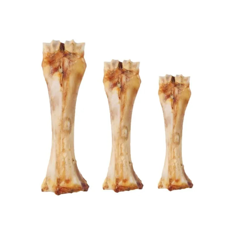 A high-calcium roasted ox bone flavour molar rod chew for puppies in three sizes.