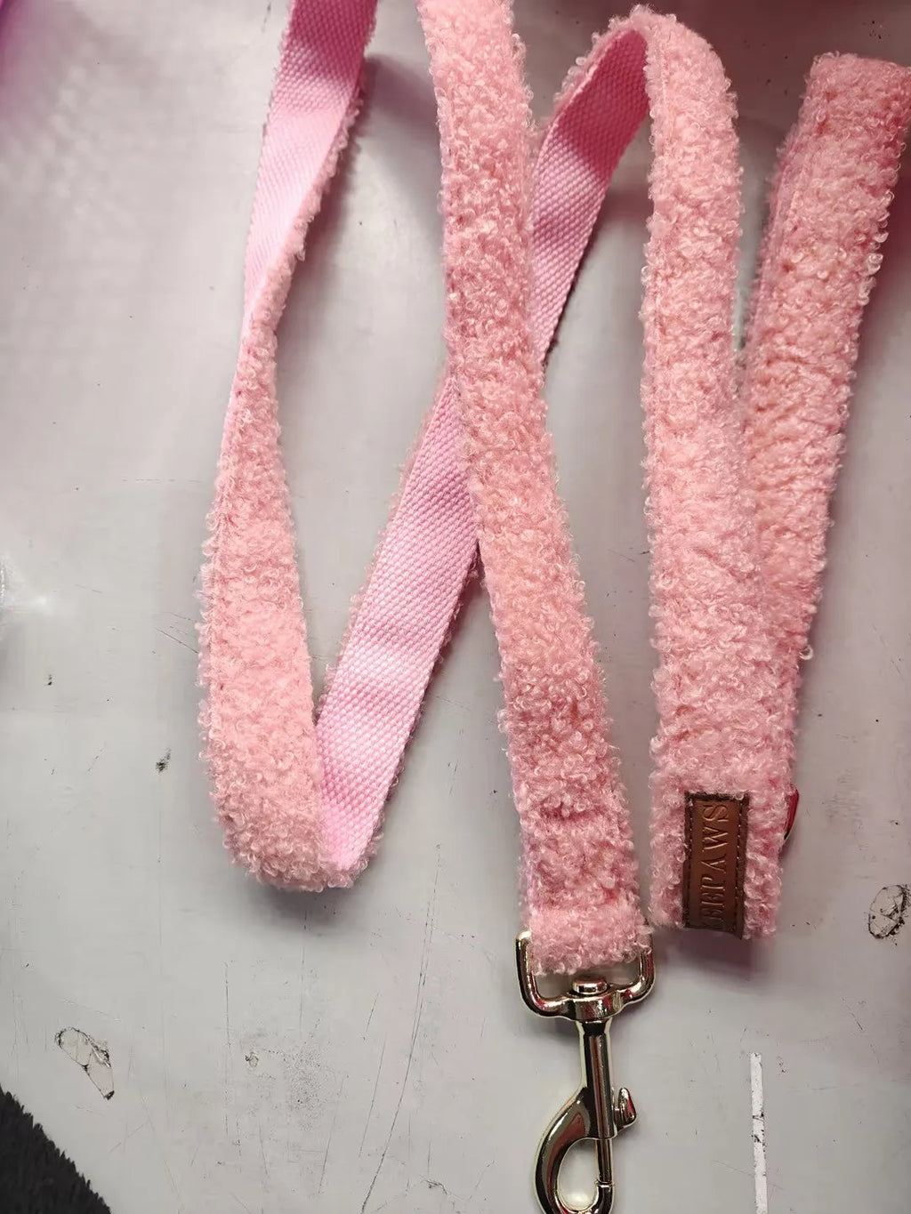 Teddy traction rope dog leash size S 1.5m in blue, brown or white