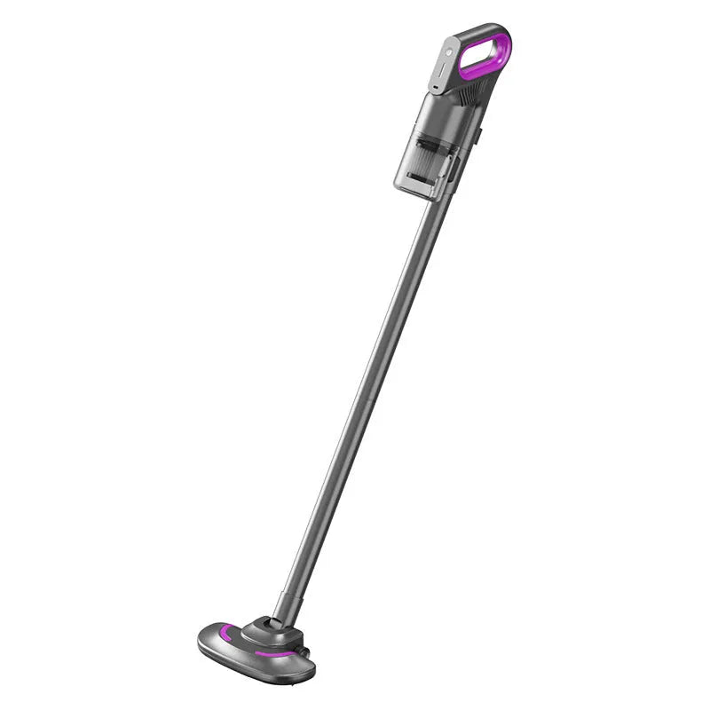 Rose red all-in-one handheld mite vacuum cleaner with 8500PA suction and Type-C charging port