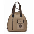Outdoor lightweight large capacity nylon backpack in black, khaki, or green letter rabbit colour.