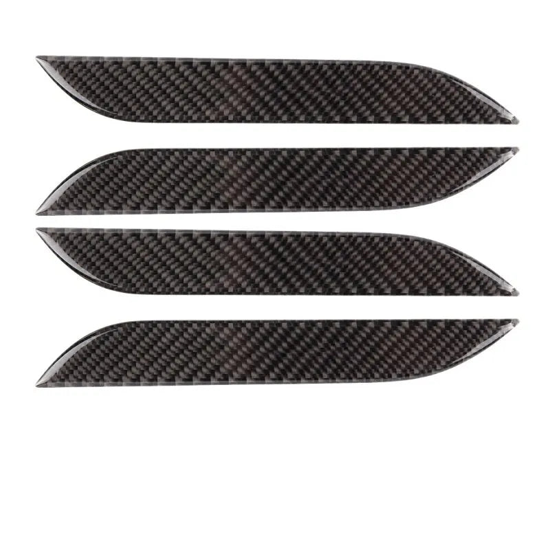 Carbon fibre door handle sticker patches for Tesla Model S anti-scratch protection